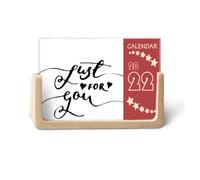 Just For You Quote Handwrite 2022 - Calendario da tavolo per 12 mesi