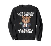 Just Give Me The Coffee And No One Gets Hurt Felpa
