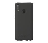 JUST GREEN, Cover protettiva per Huawei P Smart 2019 Natura Recyclable, Nero