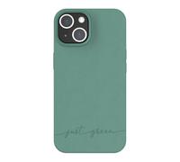 JUST GREEN, Custodia protettiva per iPhone 14 Natura Riciclabile, Verde