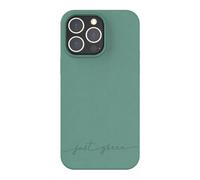 JUST GREEN, Custodia protettiva per iPhone 14 Pro Max Natura Recyclable, Verde