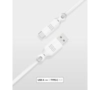 JUST GREEN - Cavo Eco USB 3.1 / C 3A 2M Bianco