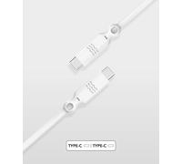 Just Green Cavo USB-C JGCBLCC1M2W maschio/maschio ecologico 3A 60W 1,2 m bianco