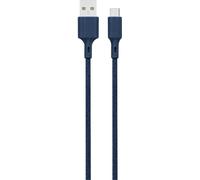 Cavo Riciclabile da USB a Micro-USB 2m Potenza 2,1A Just Green - Royal Blue