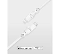 JUST GREEN JGCBLMFIC1M2W - cavo MFI/C ECO 3A 1,2 M bianco