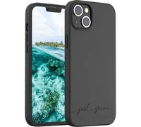 JUST GREEN JGCOVIP14 MB - Custodia appena verde bio IP14 Plus nera