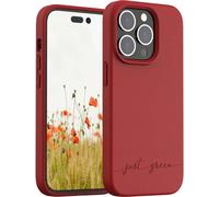 JUST GREEN JGCOVIP14PR - Custodia appena verde IP14 Pro rossa