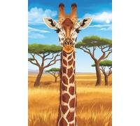 Just Hanging Around -- Cute Giraffe Notebook | 6" x 9" Lined Journal | 150 Ruled Pages: A fun notebook for school, journaling, note-taking, work, writing, and everyday adventures.