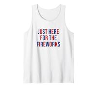 Just here for the fireworks 4th Of July Couple Canotta