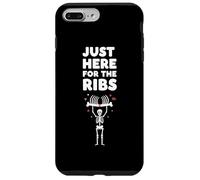 Just Here For The Ribs BBQ Food Lover dicendo Custodia per iPhone 7 Plus/8 Plus