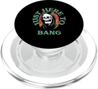 Just Here To Bang (Dichiarazione di festa divertente) PopSockets PopGrip per MagSafe