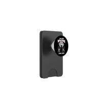 Just Here Waiting For You Black Cat Devil Moon Halloween PopSockets PopWallet per MagSafe