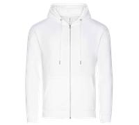 Just Hoods Felpa Con Cappuccio Full Zip In Cotton/Recycled Polyester