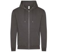 Just Hoods Felpa Con Cappuccio Full Zip In Cotton/Recycled Polyester