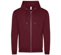AWDIS Felpa Con Cappuccio A Zip Completa In Cotone Biologico