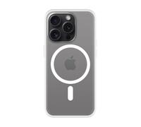 Just In Case | Custodia morbida TPU trasparente compatibile MagSafe per iPhone 15 Pro - Ultra sottile, flessibile, protezione anti-graffio