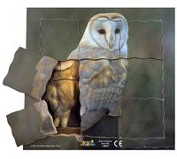 Just Jigsaws Gufo e il suo ciclo di vita - puzzle stratificato in legno
