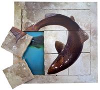 Just Jigsaws Salmone e il suo ciclo vitale - puzzle stratificato in legno