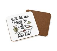 Just Lasciare Me Bevanda My Caffè E Maglia Sottobicchiere Introvert Lavoro a