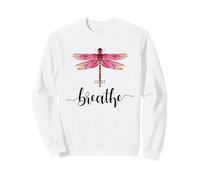 Just libellule Insetti L'Estate Breathe Respira Dragonfly Felpa