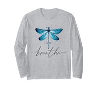 Just libellule Insetti L'Estate Breathe Respira Dragonfly Maglia a Manica
