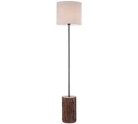 Just Light Bark lampada da terra 1x40 W nero-legno-beige 11234-79