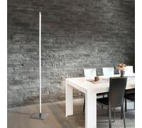 JUST LIGHT. GmbH Piantana LED Bella, dritta, base angolare, acciaio JUST LIGHT. GmbH