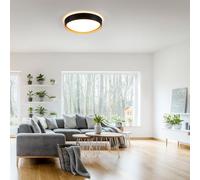 JUST LIGHT. GmbH Plafoniera LED Emilia dimming 3 step nero JUST LIGHT. GmbH