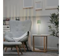 Just Light. Lampada da tavolo LED - H 23 cm - Verde - Ferro - Dimmerabile
