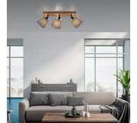 Just Light Gerda Michel lampada a soffitto E27, 3 luci, 11582-79, Gerda Michel; Gerda Green [Lampade per Interni > Lampade a Soffitto]