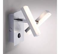 JUST LIGHT. Applique angolare LED Rico, 2 luci JUST LIGHT.