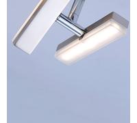 JUST LIGHT. Funzionale plafoniera LED Rico, 8 luci JUST LIGHT.