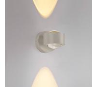 JUST LIGHT. GmbH JUST LIGHT. applique a LED ricaricabile Chia, sabbia, ferro, 3.000 K JUST LIGHT. GmbH