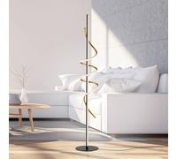 JUST LIGHT. GmbH JUST LIGHT. Emanda Piantana LED, ferro, nero-ottone JUST LIGHT. GmbH
