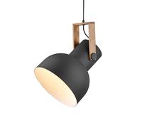 JUST LIGHT. GmbH JUST LIGHT. Lampada a sospensione Cup 2.0, Ø30cm, a 1 luce, nero JUST LIGHT. GmbH