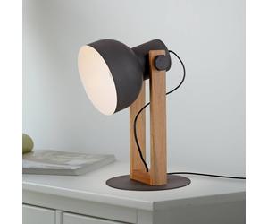 JUST LIGHT. GmbH JUST LIGHT. Lampada da tavolo Cup 2.0, nero, metallo JUST LIGHT. GmbH