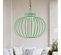 JUST LIGHT. GmbH JUST LIGHT. Lampada da tavolo LED Akuba, verde, 33 cm, bambù JUST LIGHT. GmbH