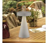 JUST LIGHT. GmbH JUST LIGHT. Lampada da tavolo LED Alwa grigio-beige in ferro IP44 JUST LIGHT. GmbH