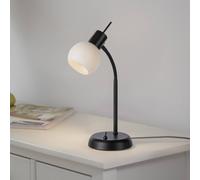 JUST LIGHT. GmbH JUST LIGHT. Lampada da tavolo Loki, nero, ferro, vetro JUST LIGHT. GmbH