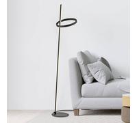 JUST LIGHT. GmbH JUST LIGHT. Lampada LED da pavimento Ritus ferro nero dimmerabile 3.000 K JUST LIGHT. GmbH