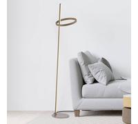 JUST LIGHT. GmbH JUST LIGHT. Lampada LED da pavimento Ritus sabbia, ferro, dimmerabile, 3.000 K JUST LIGHT. GmbH