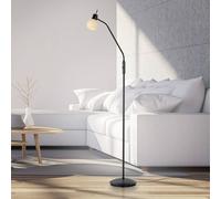 JUST LIGHT. GmbH JUST LIGHT. Piantana Loki, nero, ferro, vetro JUST LIGHT. GmbH