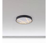 JUST LIGHT. GmbH JUST LIGHT. plafoniera LED Mikado, Ø 40 cm, nera JUST LIGHT. GmbH