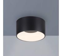 JUST LIGHT. GmbH JUST LIGHT. Plafoniera LED Tanika nera, Ø16cm, dimmerabile JUST LIGHT. GmbH