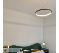 JUST LIGHT. GmbH Lampada LED a sospensione Circle, oro, Ø 39 cm JUST LIGHT. GmbH