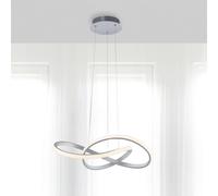 JUST LIGHT. GmbH Lampada LED a sospensione Maria, dimmerabile, alluminio JUST LIGHT. GmbH