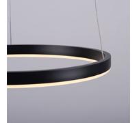 JUST LIGHT. GmbH Lampada LED a sospensione Ritus, Ø 39,3 cm, antracite JUST LIGHT. GmbH