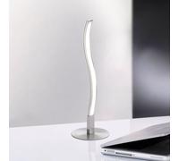 JUST LIGHT. GmbH Lampada LED da tavolo Wave 3.000K 30cm acciaio JUST LIGHT. GmbH