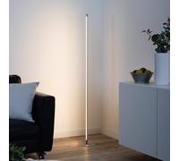 JUST LIGHT. Piantana LED Bella, dritta, base angolare, acciaio JUST LIGHT.
