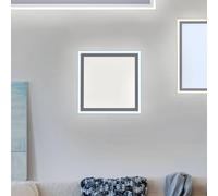 JUST LIGHT. GmbH Plafoniera LED Edging, tunable white, 31x31 cm JUST LIGHT. GmbH